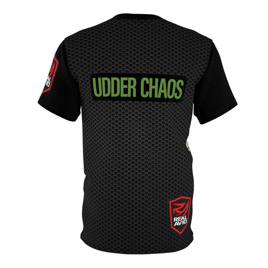 Udder Chaos - Unisex Cut & Sew Tee (AOP)