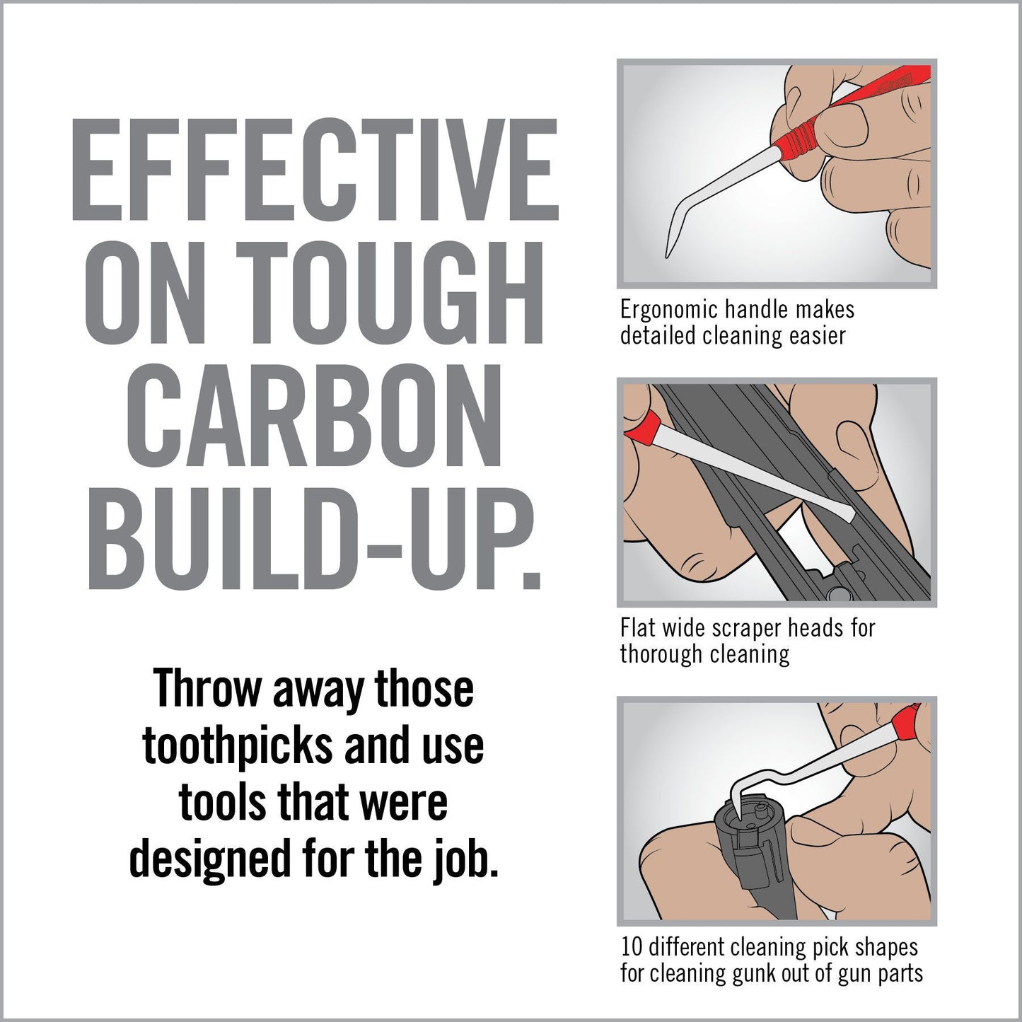 7th Image for Accu-Grip™ Steel Picks - Real Avid