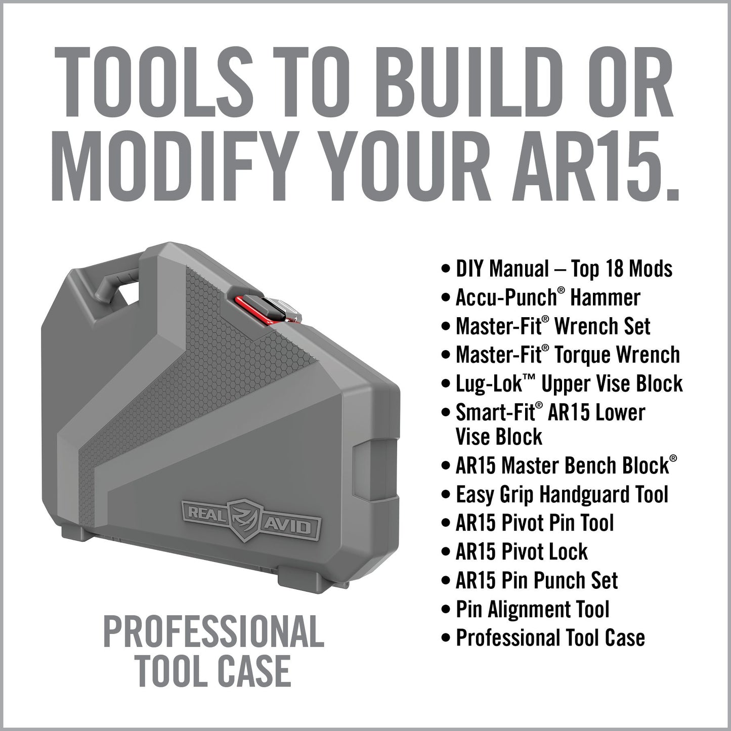 21 Image for Armorer's Master Kit® - AR15 Pro-Real Avid