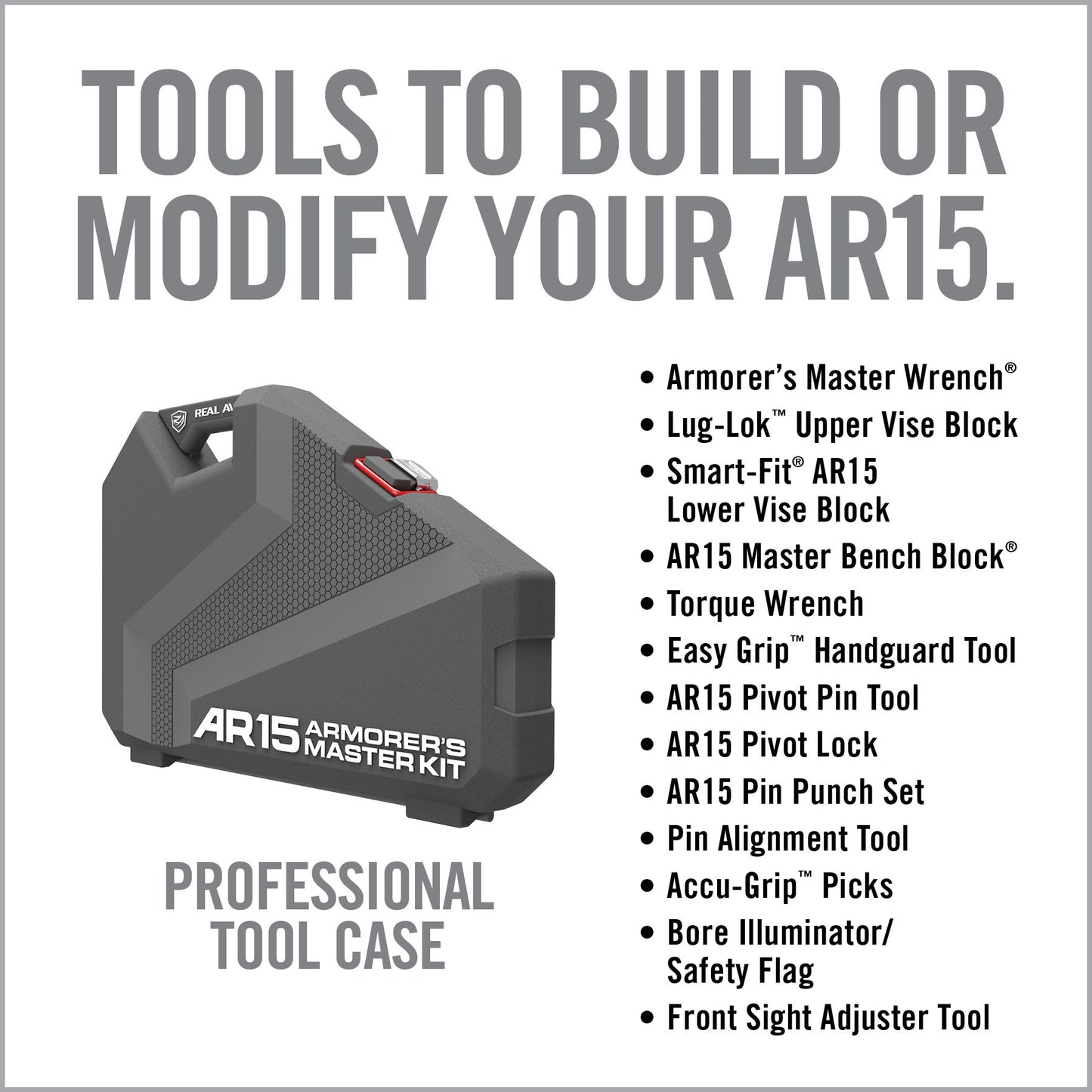 17 Image for Armorer's Master Kit® - AR15-Real Avid