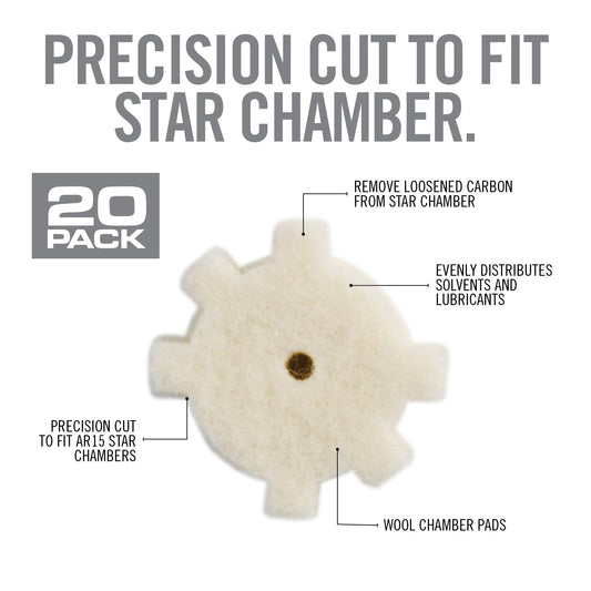Alternate Image for AR15 Star Chamber Cleaning Pads-Real Avid-Real Avid
