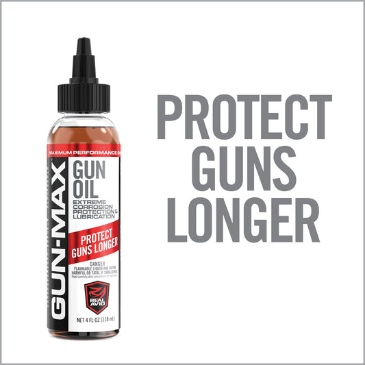 2 Image for Gun-Max® Gun Oil - 4 oz Bottle-Real Avid
