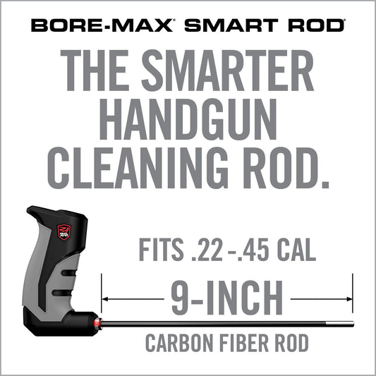Alternate Image for Bore-Max® Smart Rod® – .22 – .45 cal 9″ Carbon Fiber-Real Avid-Real Avid