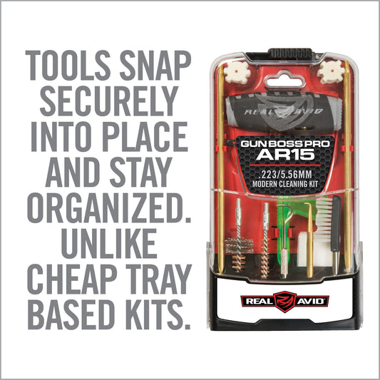 2 Image for Gun Boss® Pro - AR15 Cleaning Kit-Real Avid
