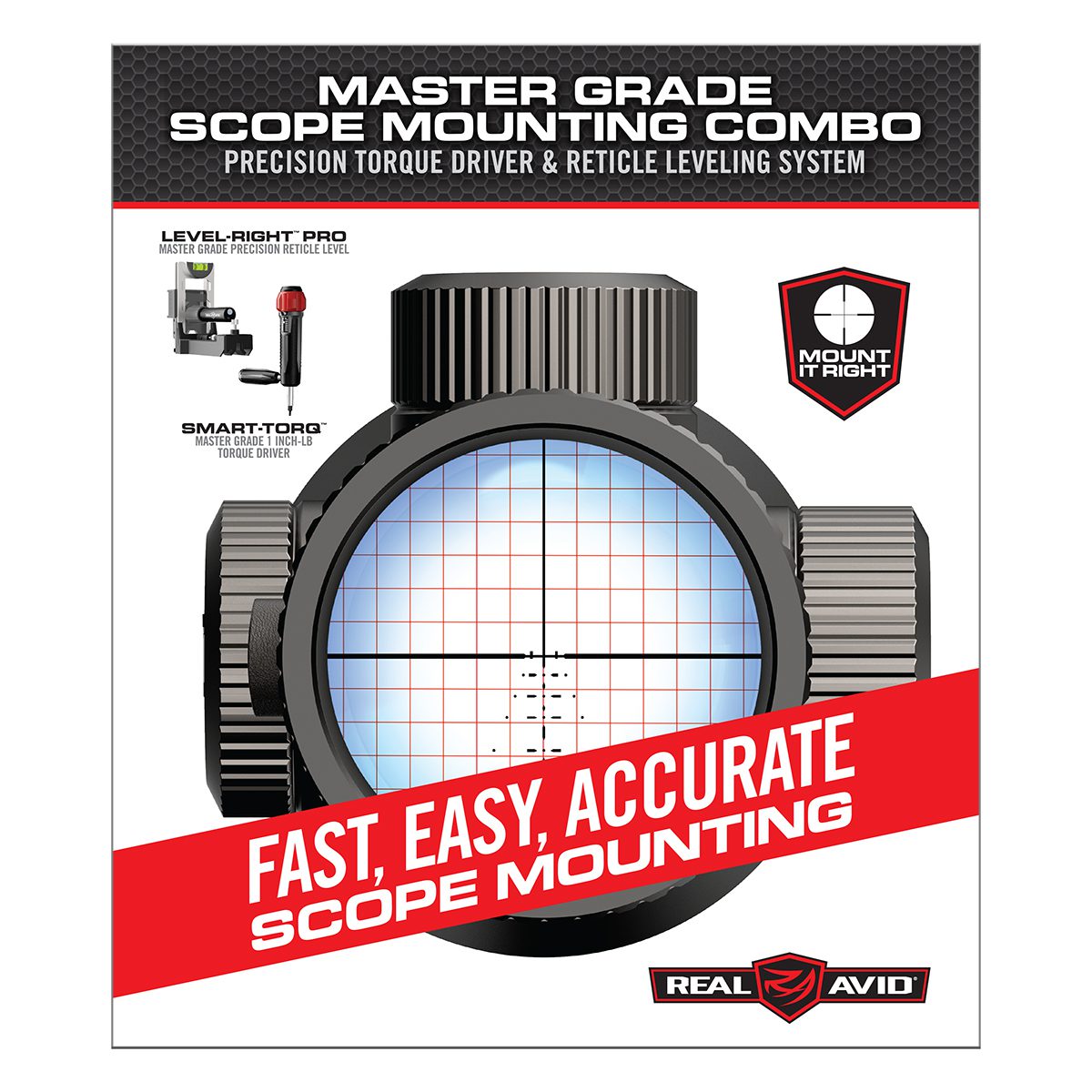 29 Image for Master Grade® Scope Mounting Combo-Real Avid
