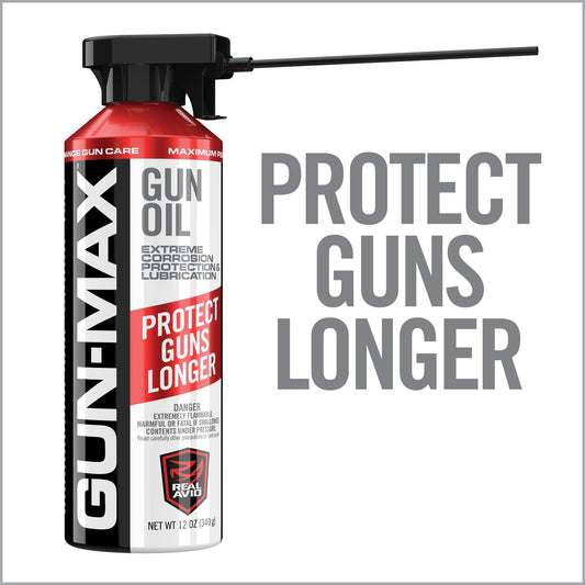 2 Image for Gun-Max® Gun Oil - 12 oz Aerosol-Real Avid