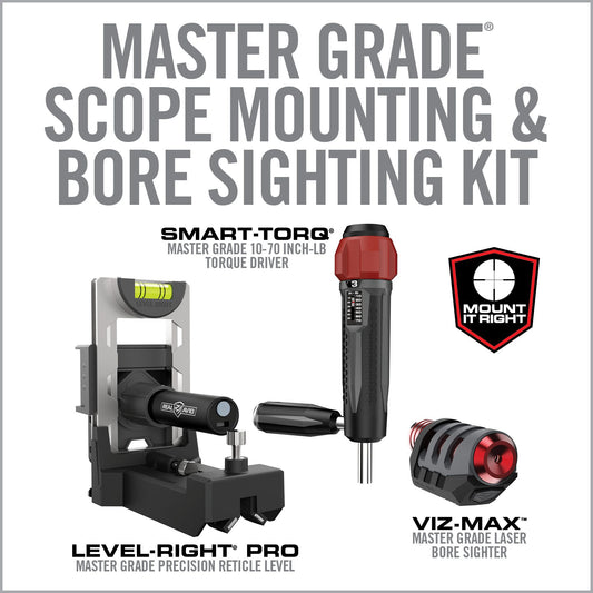 2 Image for Master Grade® Scope Mounting & Bore Sighting Kit-Real Avid