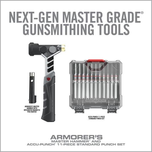 Alternate Image for Armorer’s Master Hammer™ and Accu-Punch® 11-Piece Standard Pin Punch Set-Real Avid-Real Avid