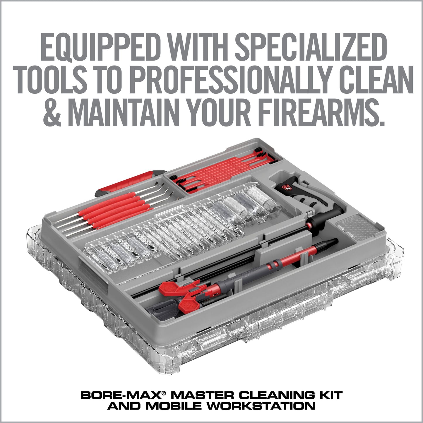 7th Image for Bore-Max® Master Cleaning Kit and Mobile Workstation - Real Avid