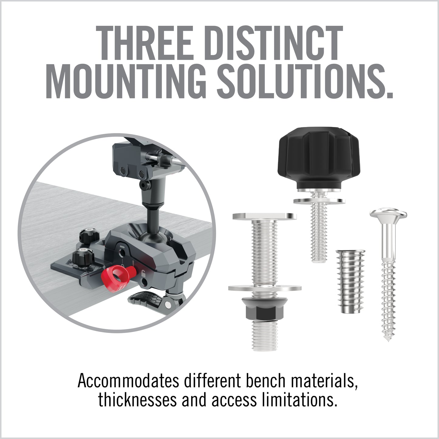 Quick-Detach Mount Hardware for Master Gun Vise®