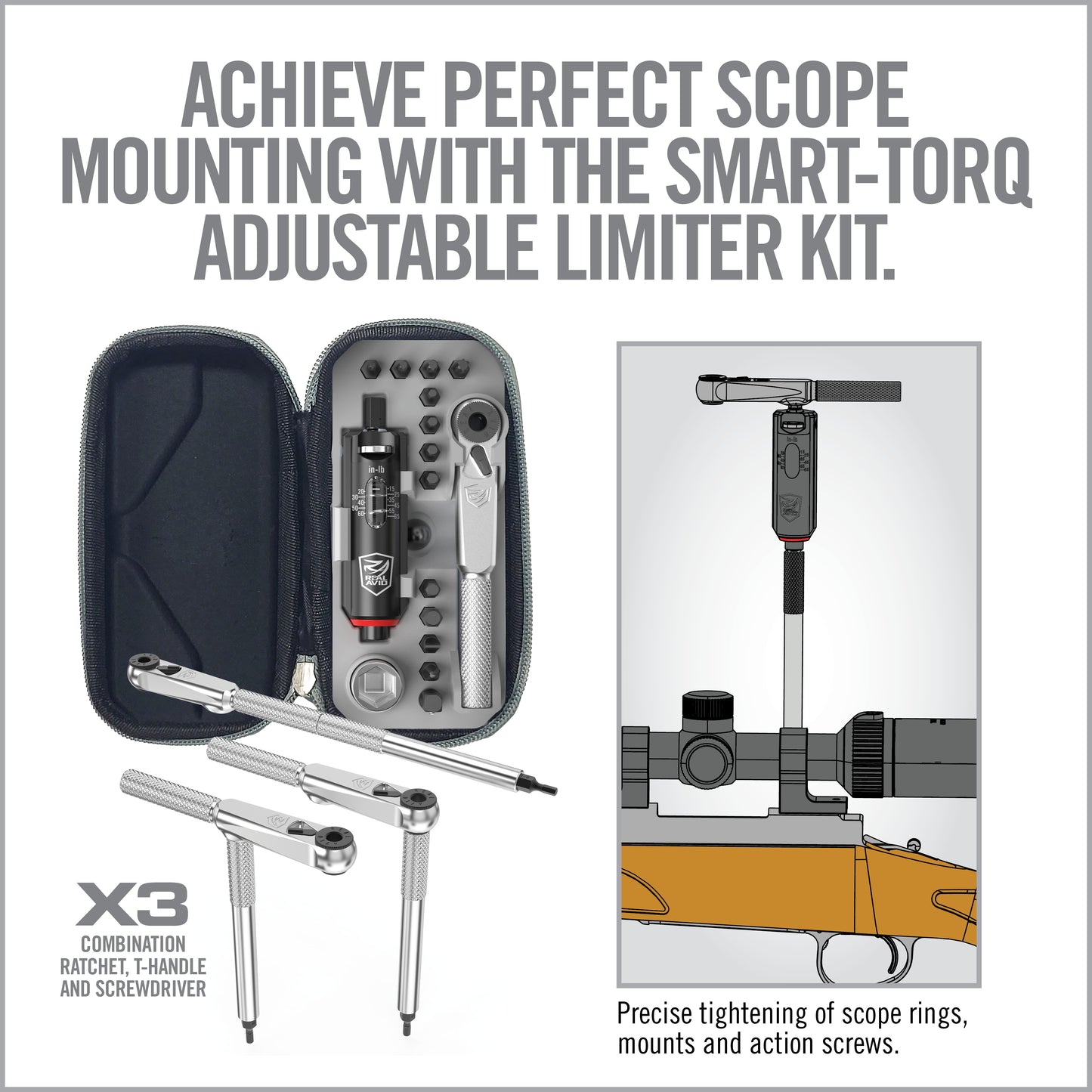 Smart-Torq® Adjustable Limiter & X3™ Driver Kit