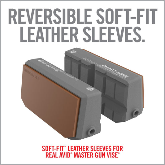 Alternate Image for Smart-Jaws™ — Soft-Fit™ Leather for Master Gun Vise®-Real Avid-Real Avid