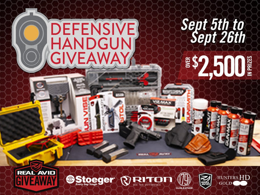 Main Image for Giveaways-Defensive Handgun Giveaway-Real Avid