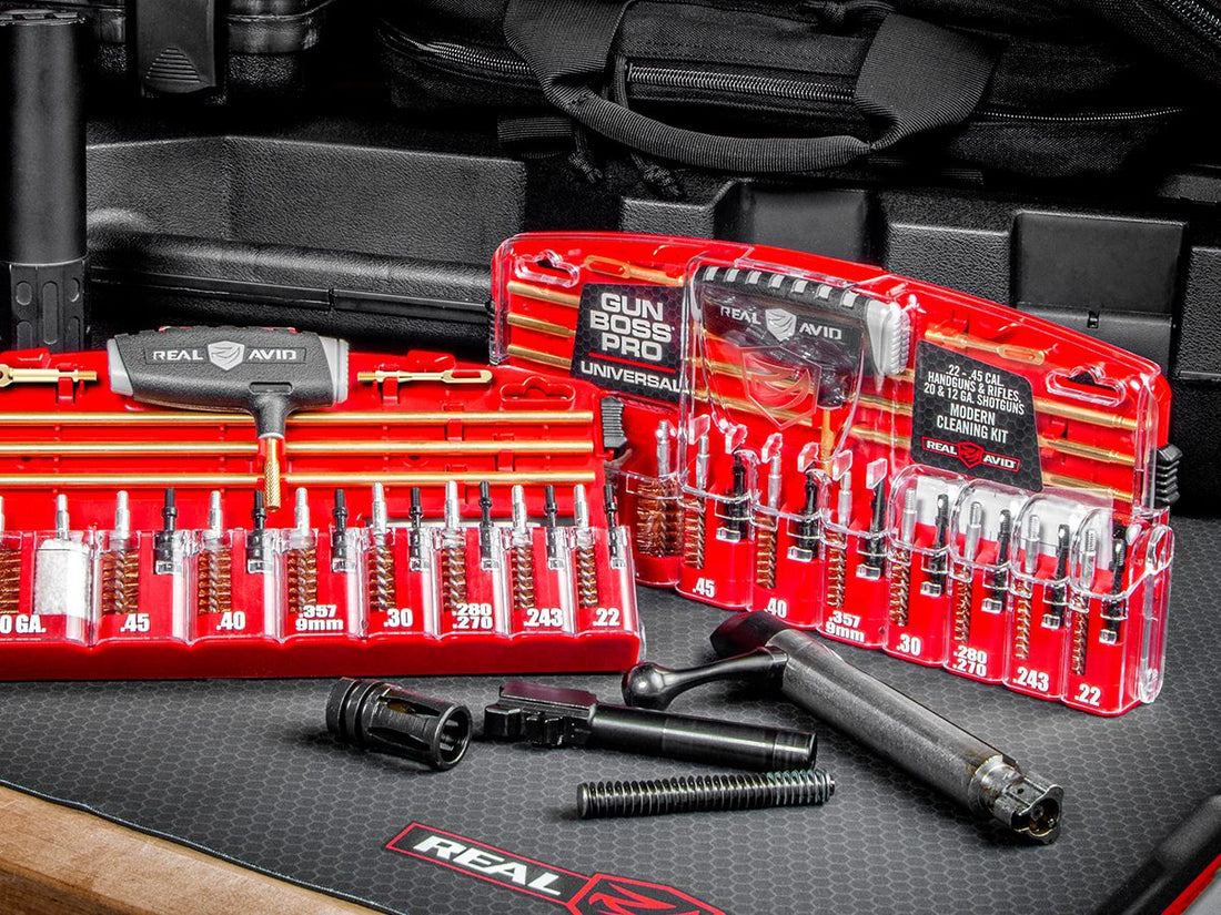 Main Image for Product Spotlight-Professional-Grade Design for Serious Gun Owners — Gun Boss® Pro - Universal Cleaning Kit-Real Avid