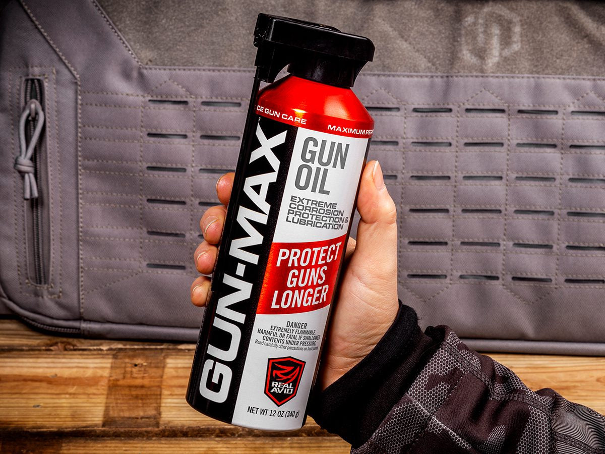 Gun-Max® Gun Oil - 12 oz Aerosol: Extreme Corrosion Protection & Lubri ...