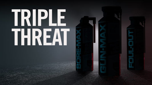 Main Image for Product Spotlight-TRIPLE THREAT - CLEAN GUNS FASTER, PROTECT GUNS LONGER-Real Avid