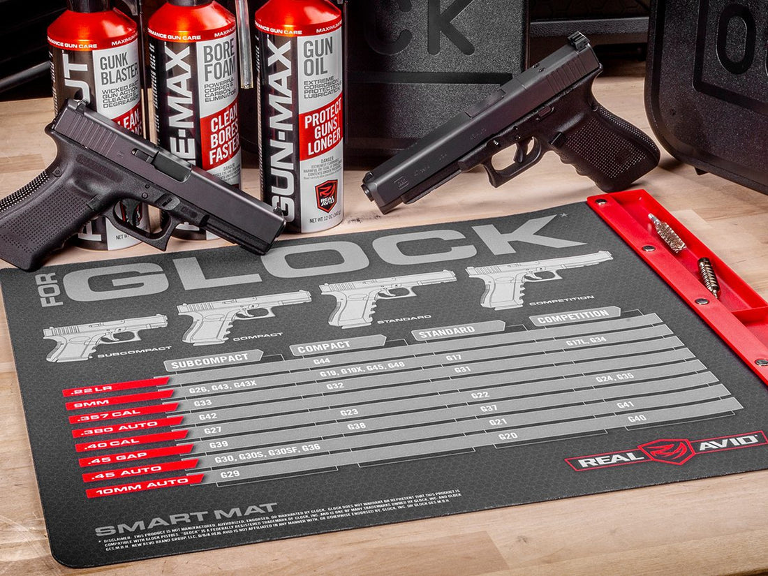 Main Image for Product Spotlight-Upgrade Your Gun Cleaning Experience with the Smart Mat® for Glock* Pistols-Real Avid