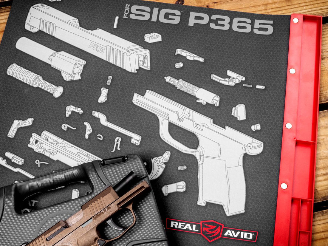 Main Image for Product Spotlight-The Evolution of Gun Cleaning: Introducing the Smart Mat® for SIG P365-Real Avid