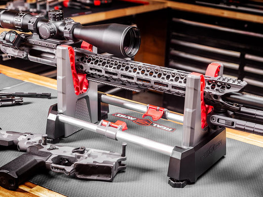 Main Image for Product Spotlight-Fold & Go Gun Cleaning With the Portable and Secure Speed Stand™-Real Avid