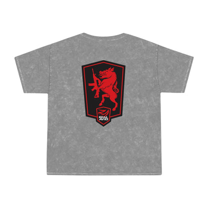 AR Guard Hog - Unisex Mineral Wash T-Shirt