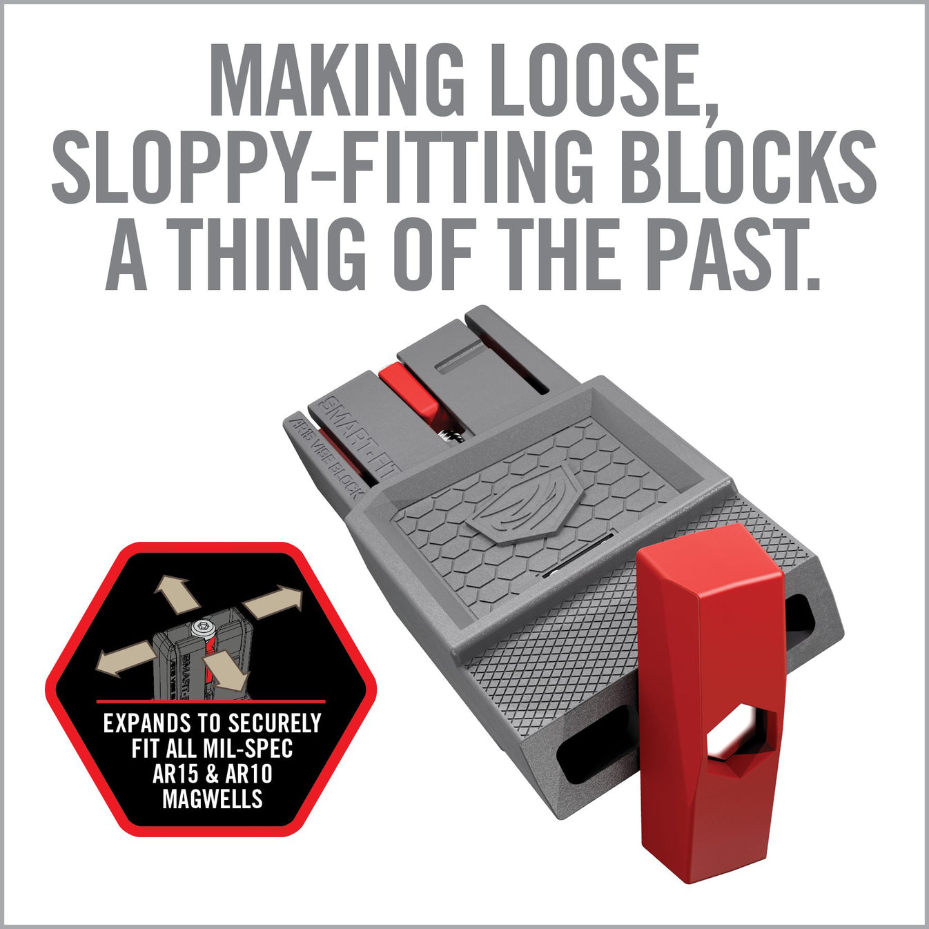Smart-Fit® AR15 Vise Block With Sleeve For AR10* – Real Avid