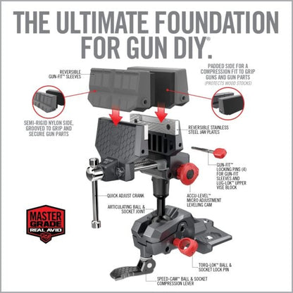 Master Gun Vise with Free Gun Tool Amp - AR15