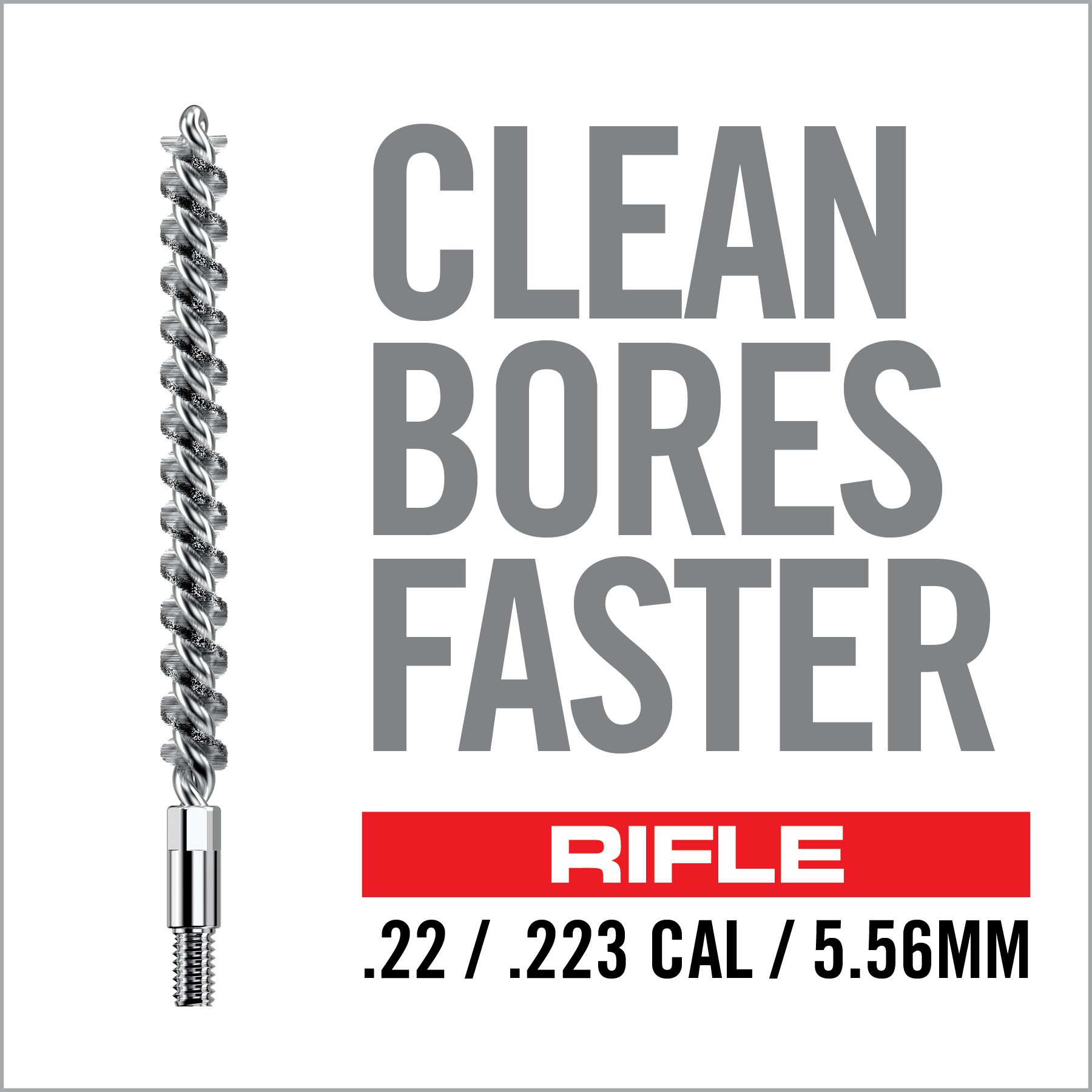 6 Image for Bore-Max® Speed Brush®-.22 / .223 CAL / 5.56MM-Real Avid