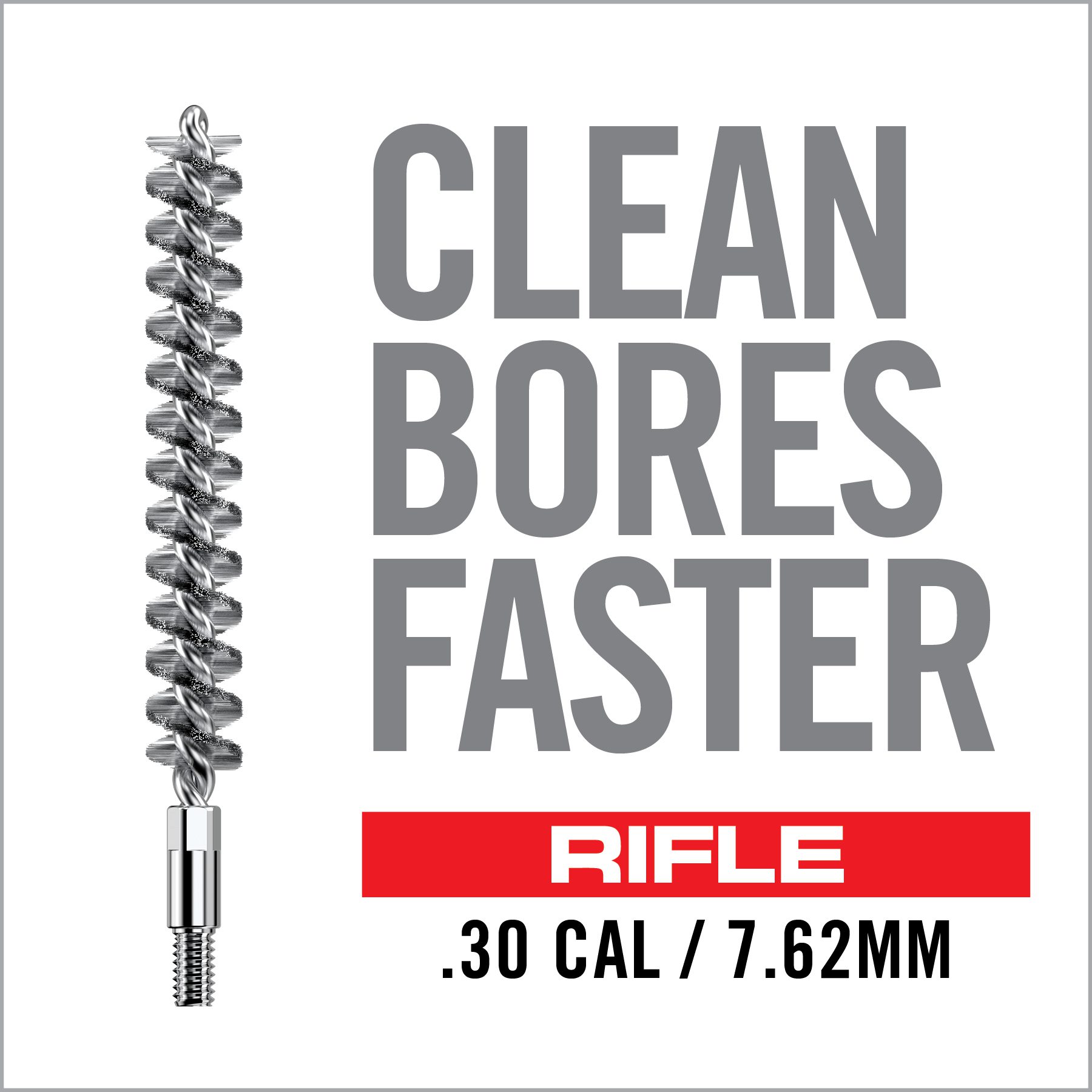 11 Image for Bore-Max® Speed Brush®-.30 CAL / 7.62MM-Real Avid
