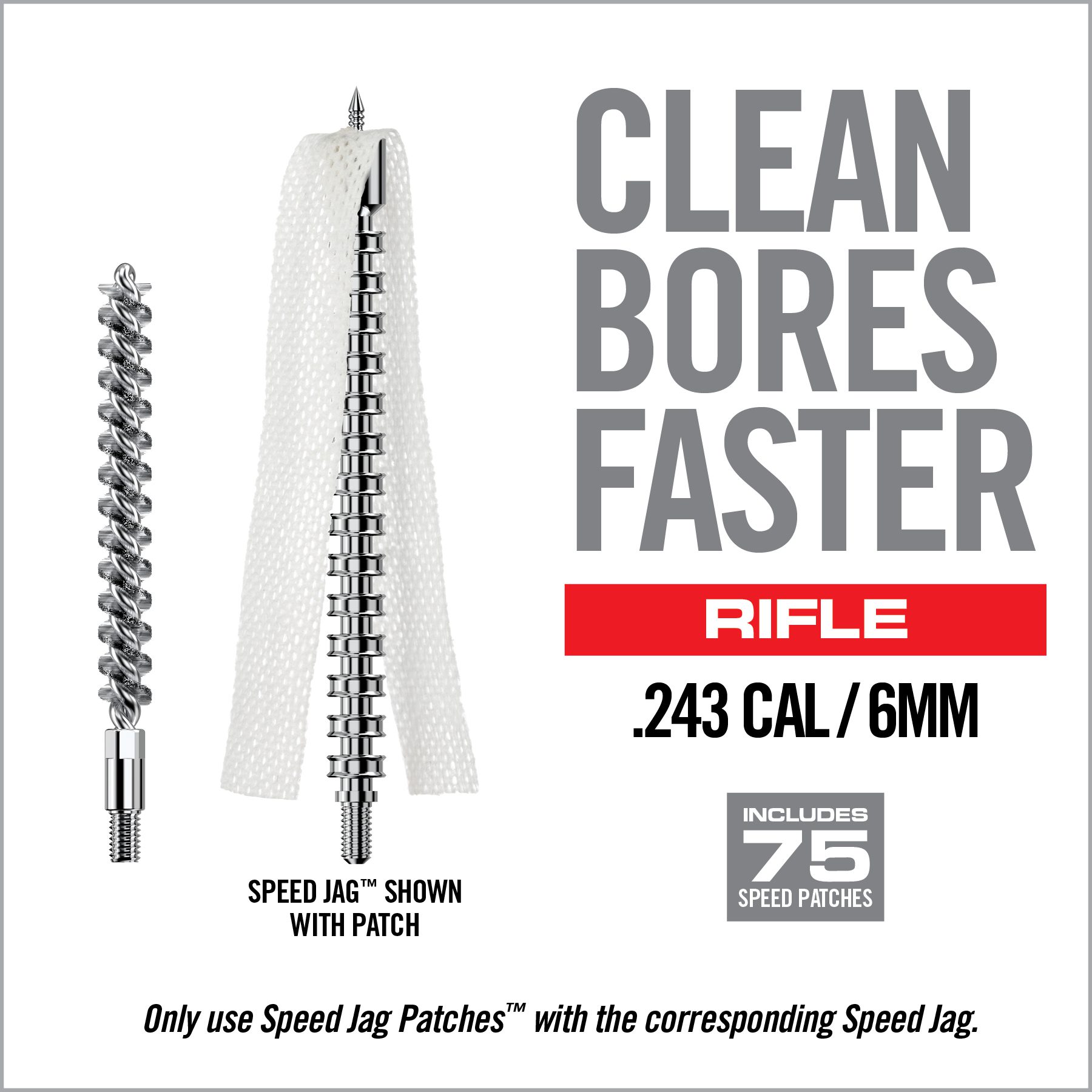 14 Image for Bore-Max® Speed Clean System™-.243 CAL / 6MM-Real Avid