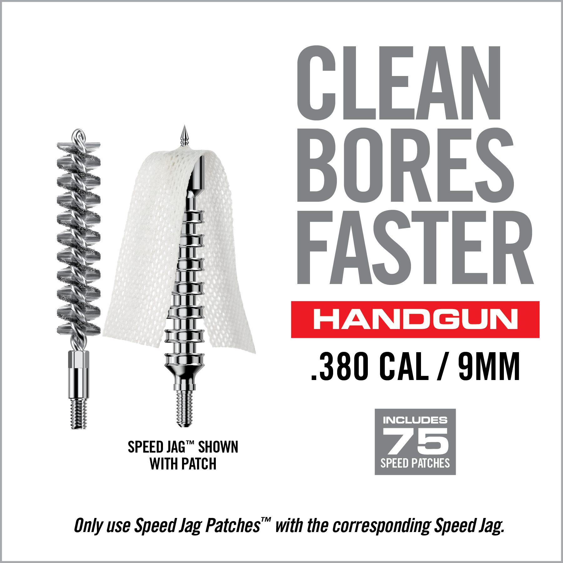18 Image for Bore-Max® Speed Clean System™-.380 CAL / 9MM-Real Avid