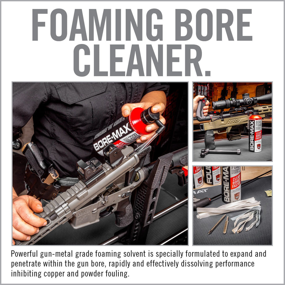 Bore-Max® Bore Foam - 12oz Aerosol – Real Avid