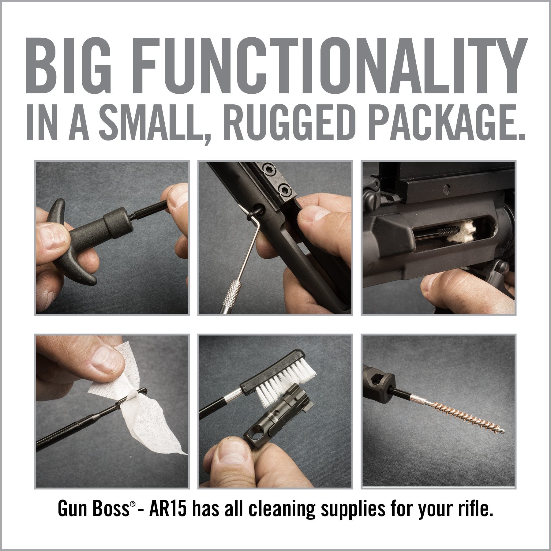 Gun Boss - AR15 Cleaning Kit Real Avid Gun Boss - AR15 Cleaning Kit Real Avid