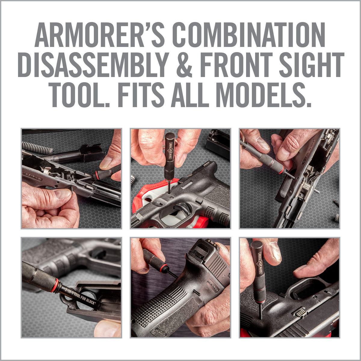 POLYMER COLOR OPTION| Front Sight Installation Tool- Glock POLYMER COLOR OPTION| Front Sight Installation Tool- Glock