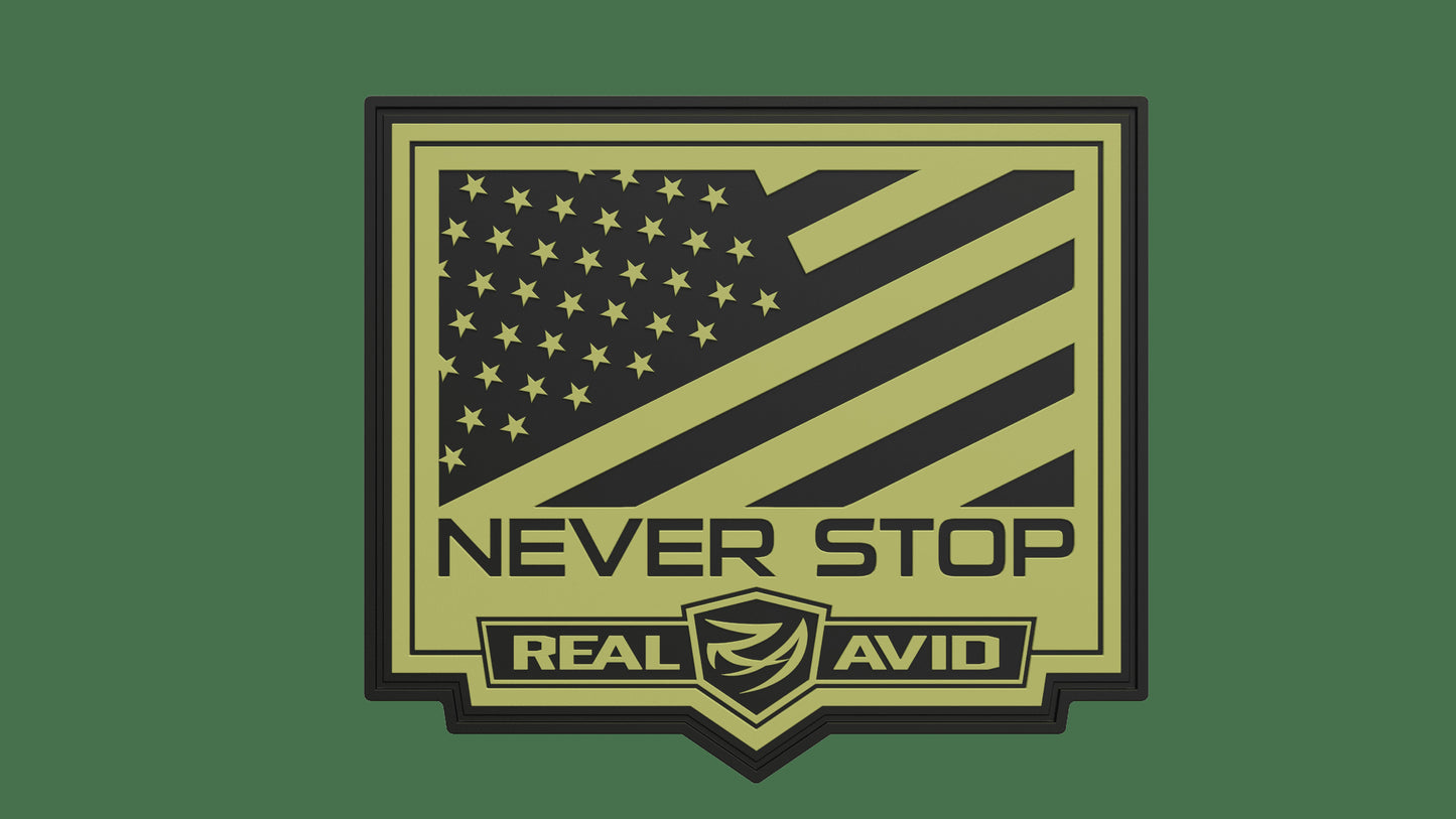 Front Patch NeverStop.763