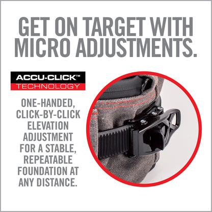 Ratchet Rest™ – Adjustable Height Shooting Bags