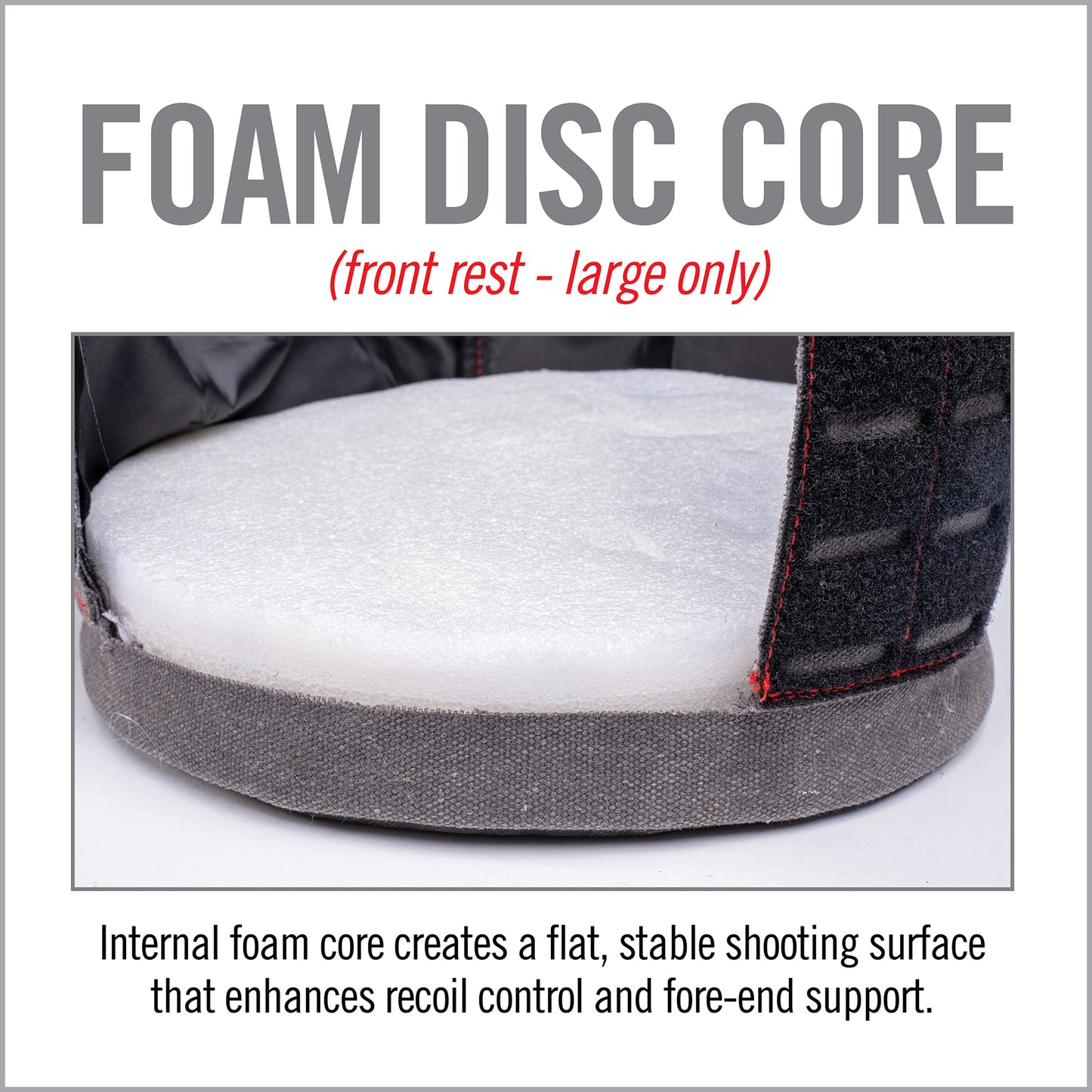 Ratchet Rest™ – Adjustable Height Shooting Bags