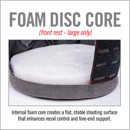 Ratchet Rest™ – Adjustable Height Shooting Bags