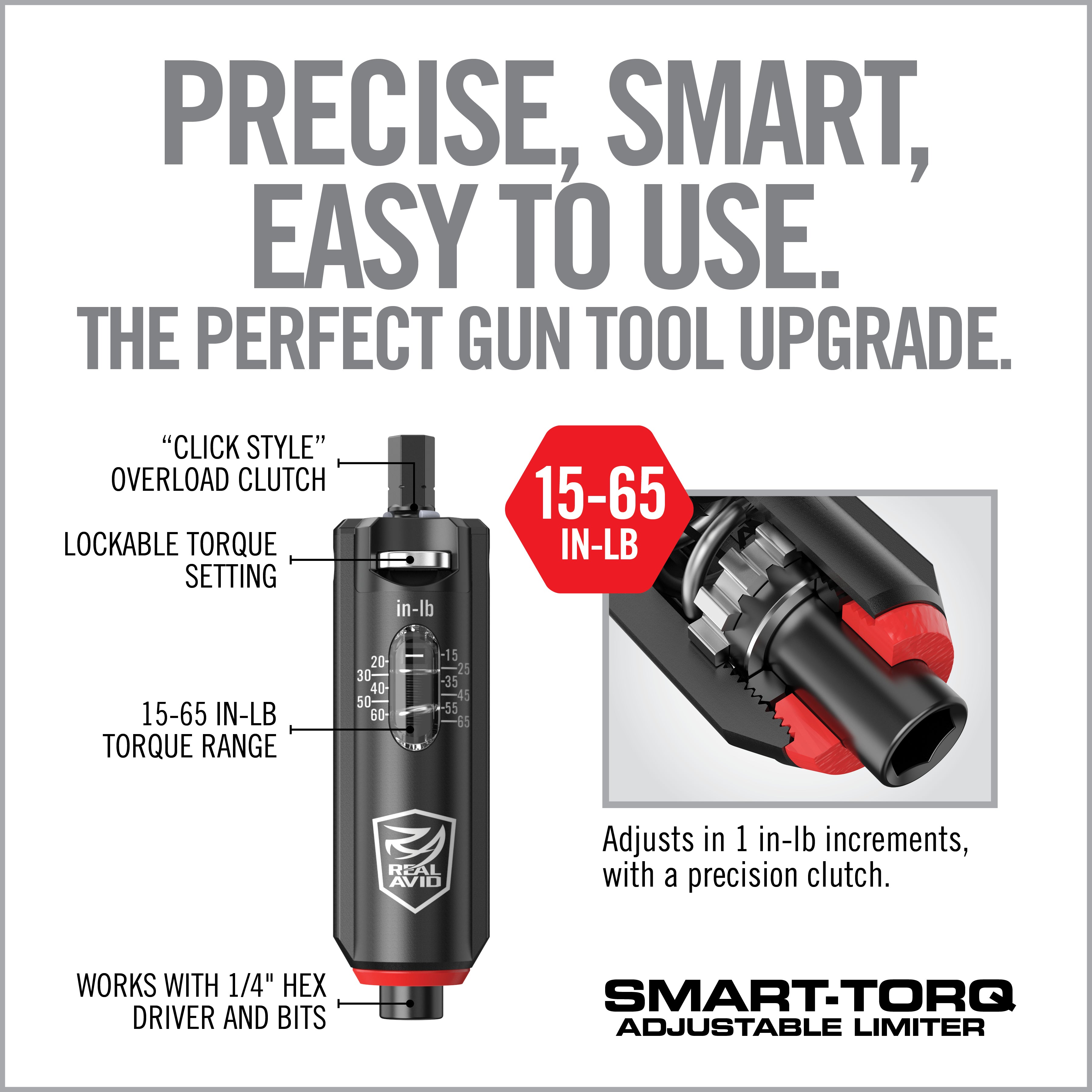 Smart-Torq® Adjustable Limiter & X3™ Driver Kit – Real Avid