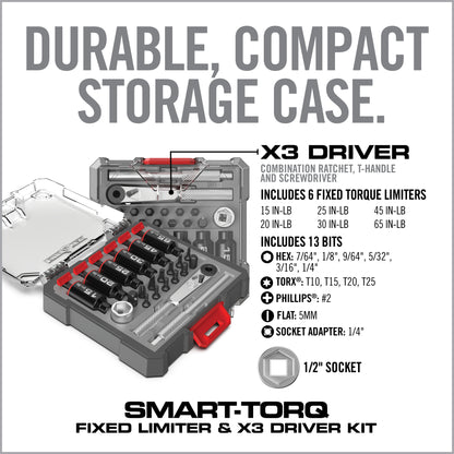 Smart-Torq® Fixed Limiter & X3™ Driver Kit