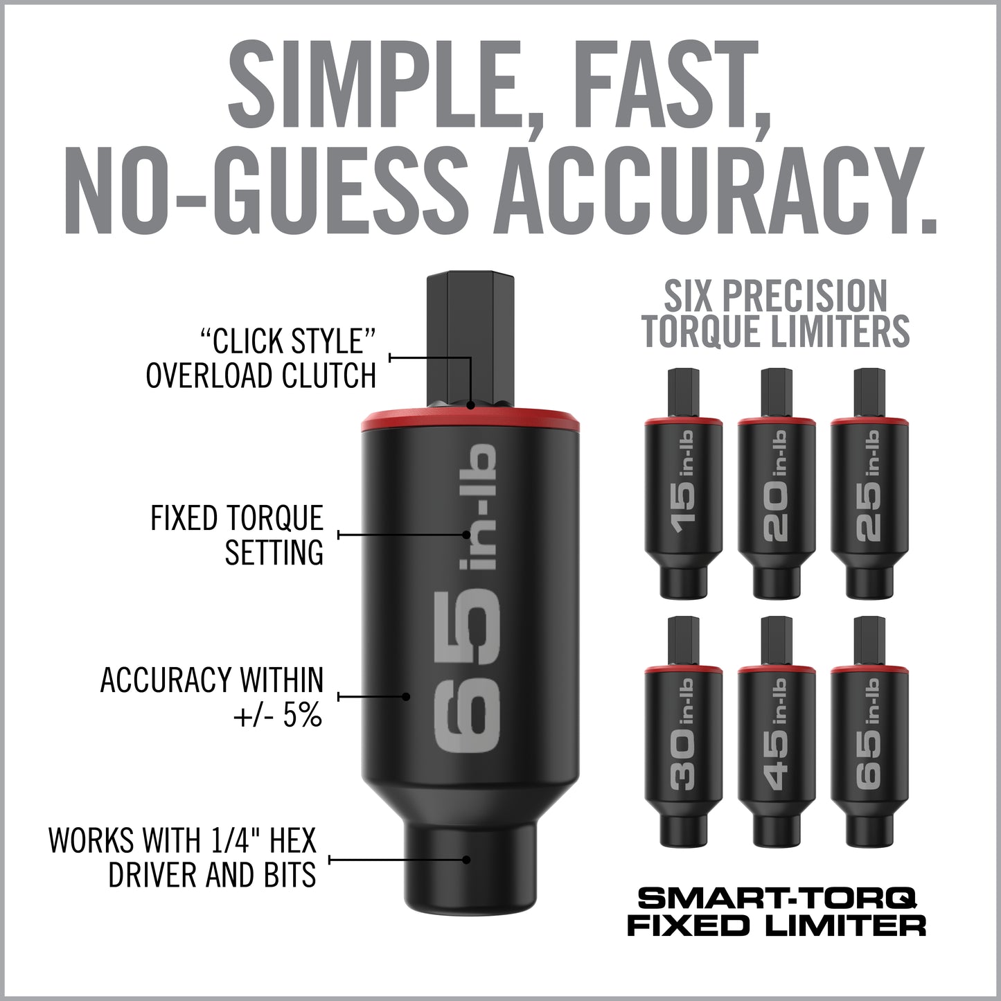 Smart-Torq® Fixed Limiter & X3™ Driver Kit