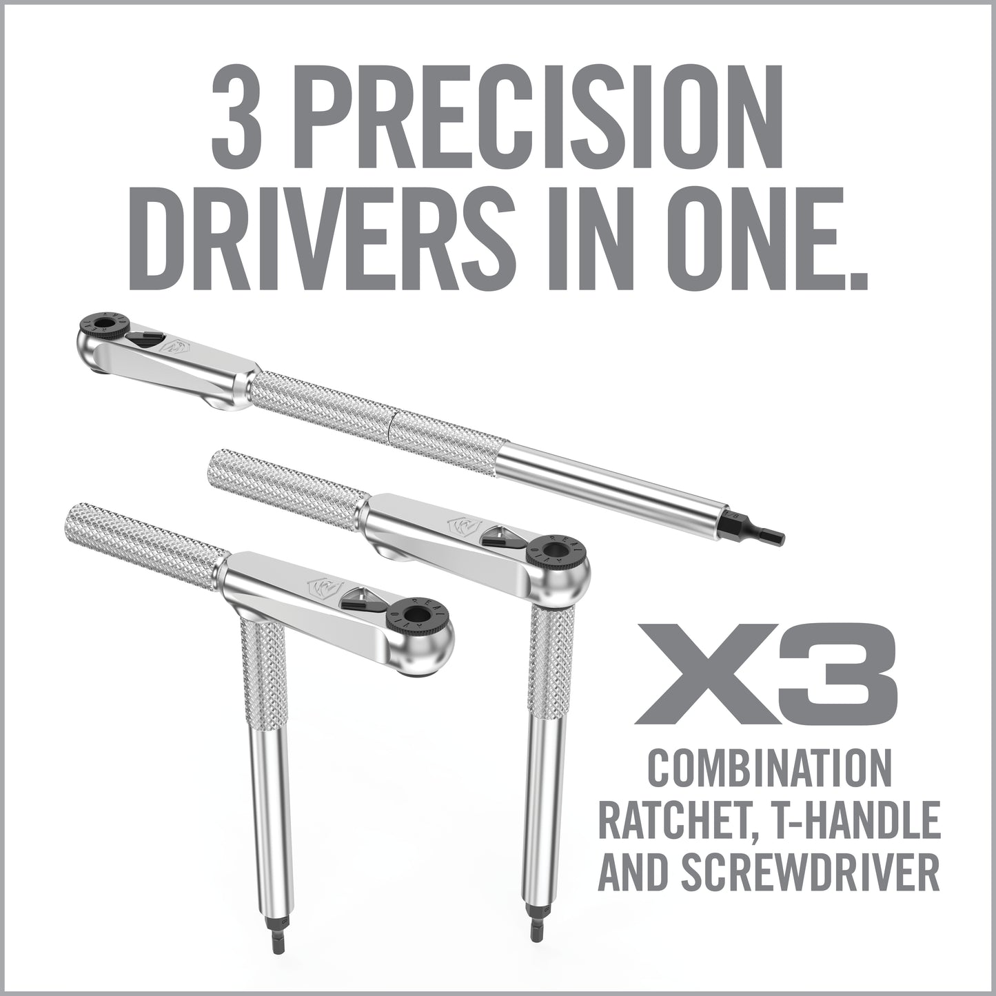 X3™ Driver 52-Piece Socket & Gunsmithing Bit Set