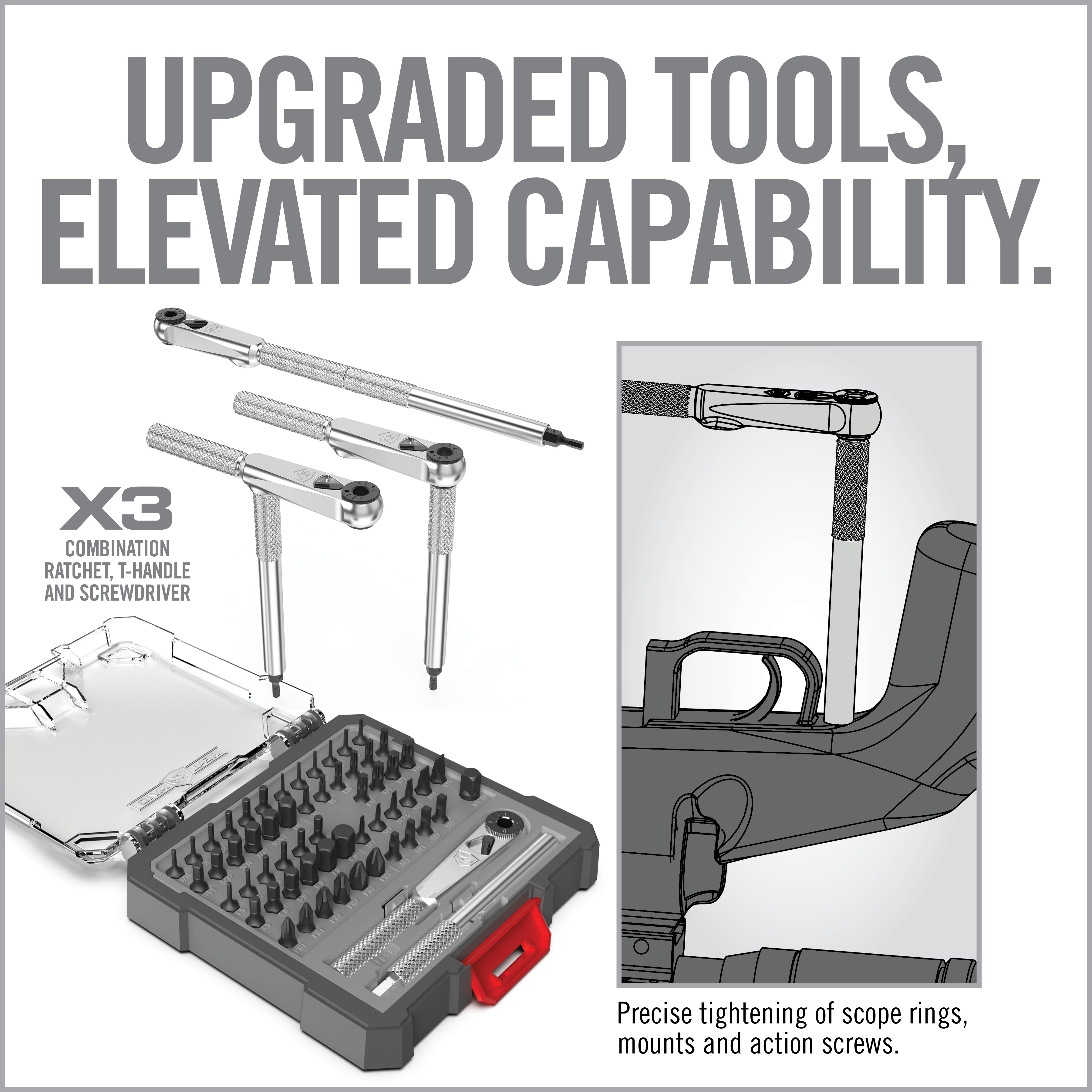 X3™ Driver 57-Piece Gunsmithing Bit Set – Real Avid