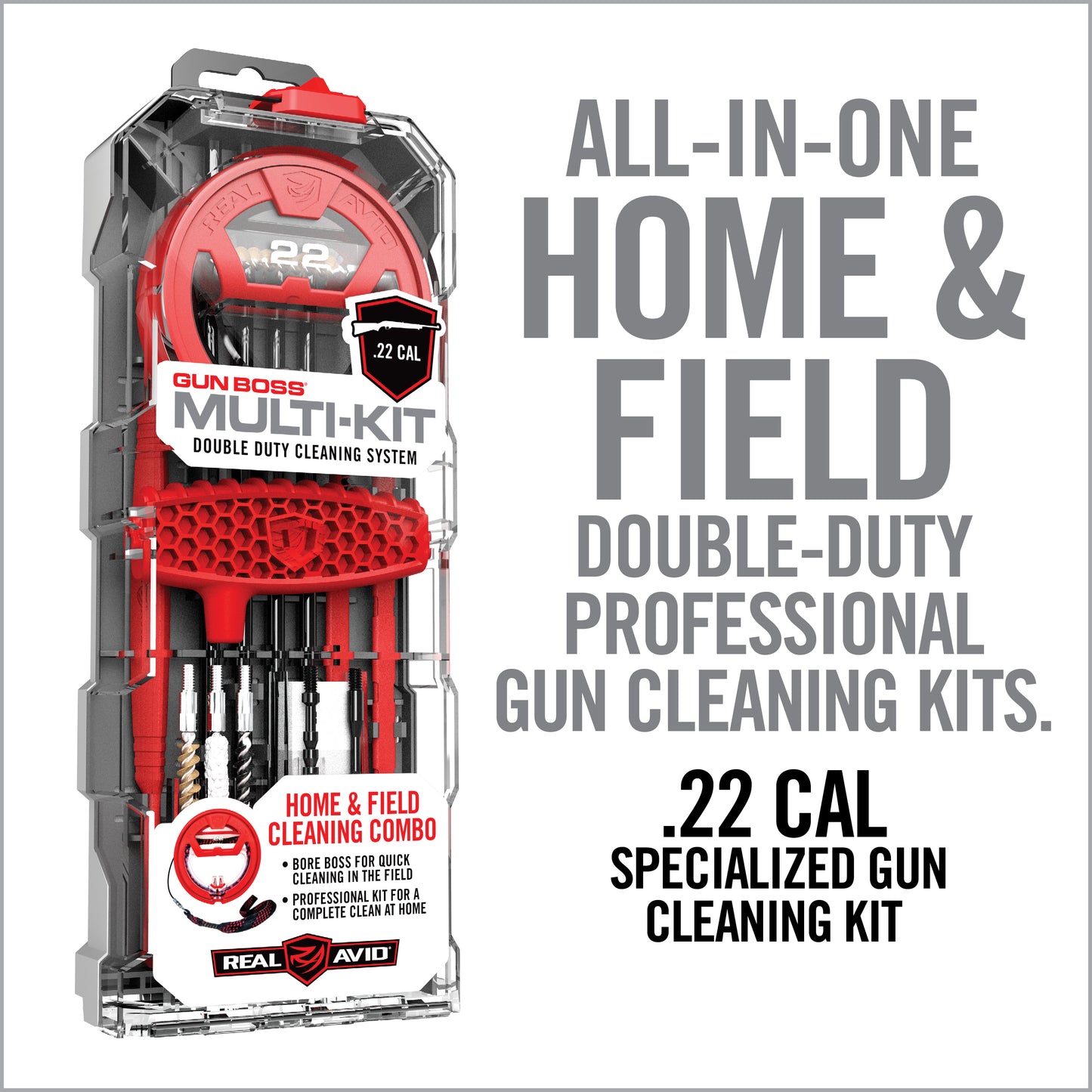 Gun Boss® Multi-Kit .22 cal Rifle Cleaning Pack