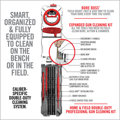 Gun Boss® Multi-Kit .22 cal Rifle Cleaning Pack