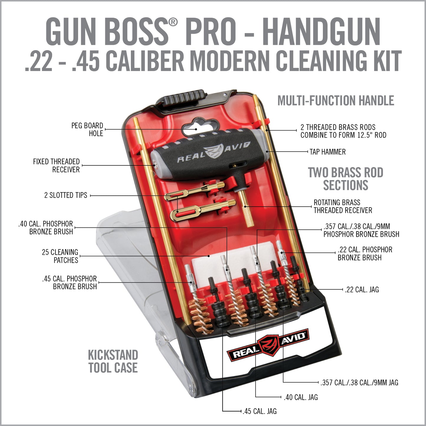 Gun Boss® Pro - Handgun Cleaning Pack
