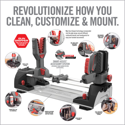 Master Gun Workstation® and Smart-Assist™ Quick-Connect System – Essential 3-Pack with Smart-Dock™ Combo