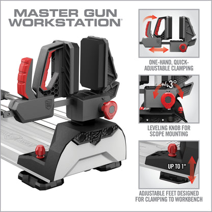 Master Gun Workstation® and Smart-Assist™ Quick-Connect System – Essential 3-Pack with Smart-Dock™ Combo