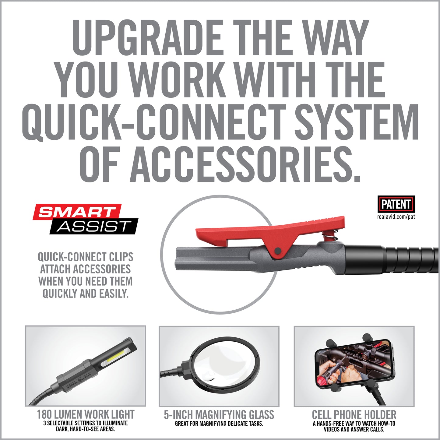Master Gun Workstation® and Smart-Assist™ Quick-Connect System – Essential 3-Pack with Smart-Dock™ Combo