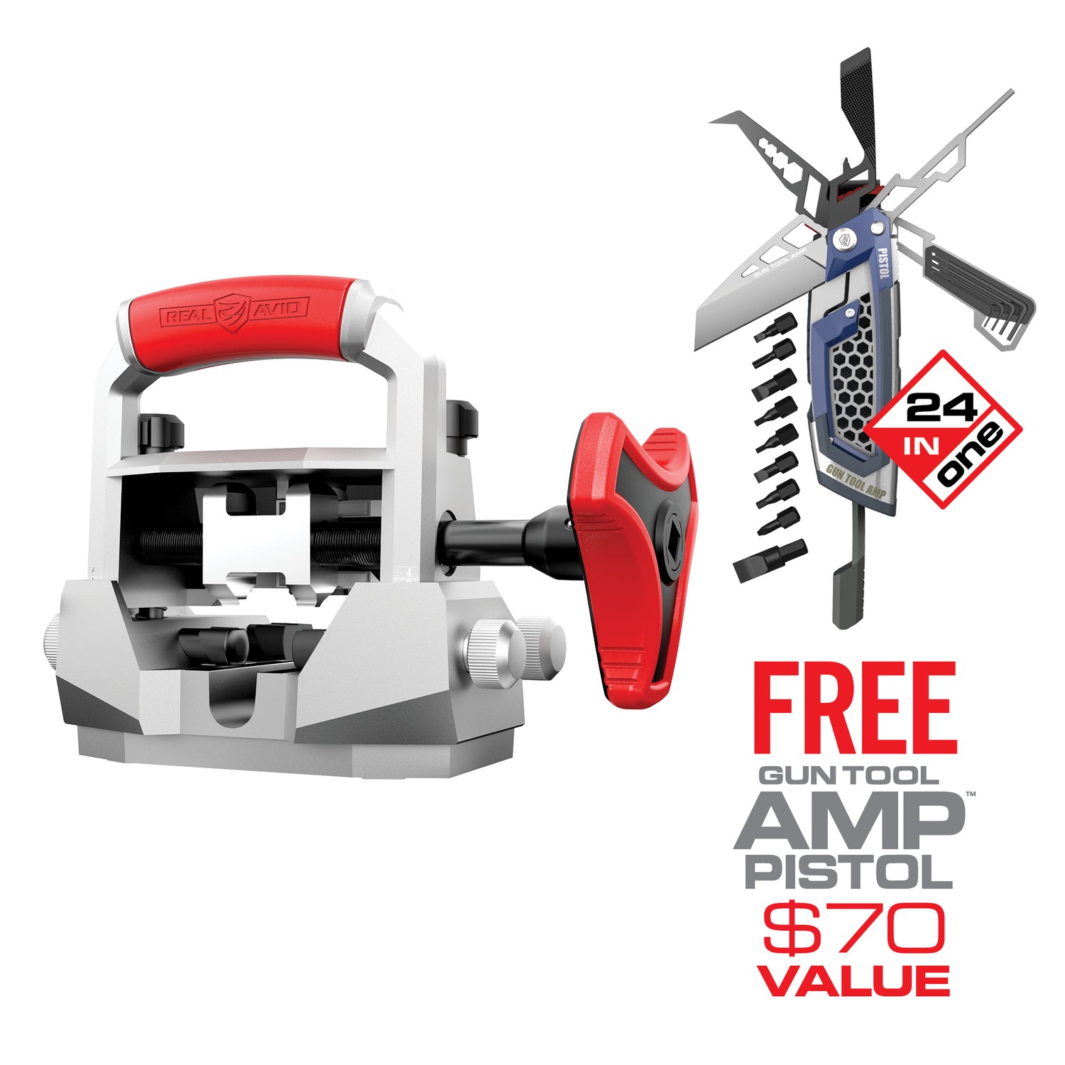 1 Image for Master Sight Pusher with Free Gun Tool Amp - Pistol-Real Avid