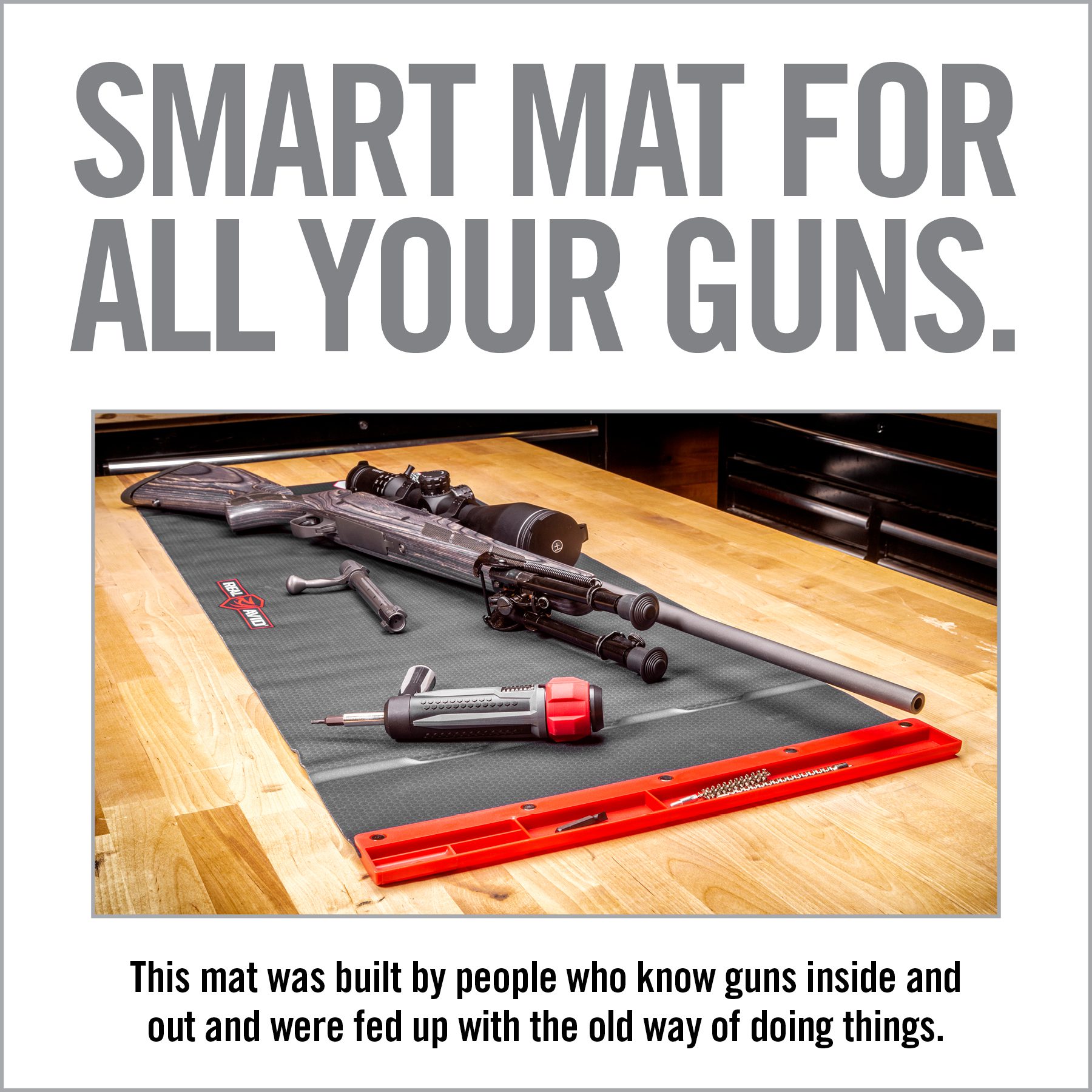 Gun Cleaning Mat – Aim Right Outdoor Co.